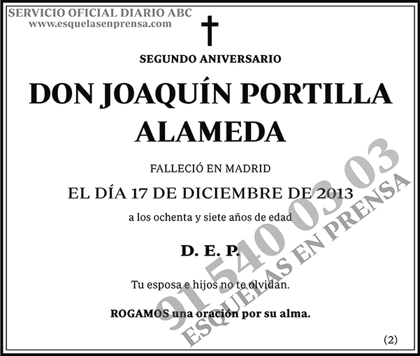 Joaquín Portilla Alameda